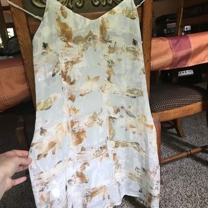 All Saints 100% silk slip